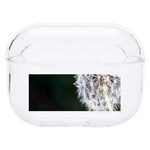 White Flower Hard PC AirPods Pro Case Front