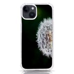 White Flower iPhone 14 TPU UV Print Case Front