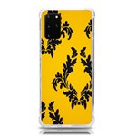 Yellow Regal Filagree Pattern Samsung Galaxy S20 Plus 6.7 Inch TPU UV Case Front