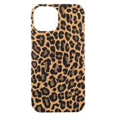 Tiger Skin Art Pattern Iphone 15 Black Uv Print Pc Hardshell Case by Ket1n9