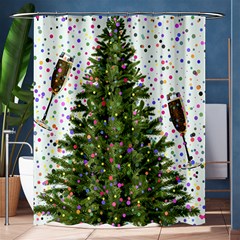 New Year S Eve New Year S Day Shower Curtain 60  X 72  (medium)  by Ket1n9