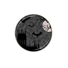 Halloween Background Halloween Scene Hat Clip Ball Marker by Ket1n9