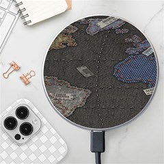 World Map Wireless Fast Charger(white) by Ket1n9