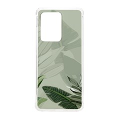 Banana Leaf Plant Pattern Samsung Galaxy S20 Ultra 6 9 Inch Tpu Uv Case by anzea