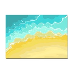 Abstract Background Beach Coast Sticker A4 (10 Pack) by anzea