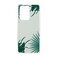 Illustrations Foliage Background Border Samsung Galaxy S20 Ultra 6 9 Inch Tpu Uv Case by anzea