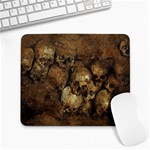 Skull Texture Vintage Large Mousepad Front