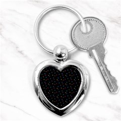 Abstract Texture Key Chain (heart) by anzea