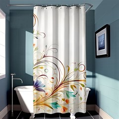 Flower Shower Curtain 36  X 72  (stall)  by 2607694c