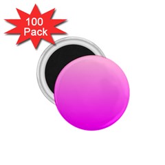 Gradient Pink - Pastel Yellow Pink Rosa 1 75  Magnets (100 Pack)  by 2607694c