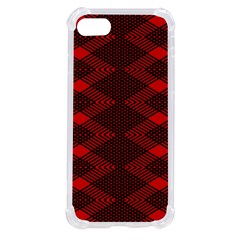 Pattern Black Red Iphone Se by 2607694c