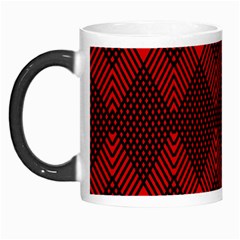 Pattern Red Black, Morph Mug by 2607694c