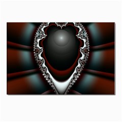 Fractal Eye Postcard 4 x 6  (pkg Of 10) by dedoma