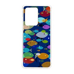 Illustrations Sea Fish Swimming Colors Samsung Galaxy S20 Ultra 6 9 Inch Tpu Uv Case by anzea