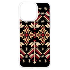 Vector Illustration Of Ukrainian Folk Seamless Pattern Ethnic Ornament Border Element Traditional Iphone 15 Pro Max Tpu Uv Print Case by Bedest