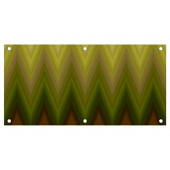 Zig Zag Chevron Classic Pattern Banner And Sign 4  X 2  by Apen