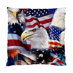 United States Of America Images Independence Day Standard Cushion Case (one Side) by Ket1n9