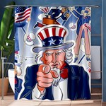 Independence Day United States Of America Shower Curtain 60  x 72  (Medium)  60 x72  Curtain