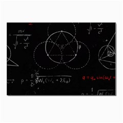 Math Board Circuit Circuits Computer Shield Tech Technology Postcards 5  X 7  (pkg Of 10) by Loisa77