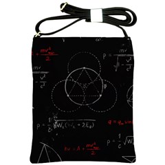 Math Board Circuit Circuits Computer Shield Tech Technology Shoulder Sling Bag by Loisa77