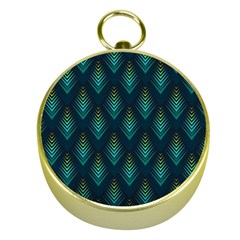 Peacock Texture 3d Pattern Peacock Texture Gold Compasses by Loisa77