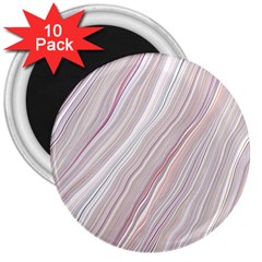 Marble Texture Marble Painting 3  Magnets (10 Pack)  by Ndabl3x