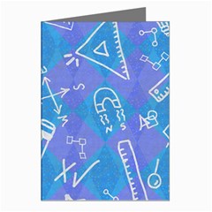 Background Abstract Texture Pattern Greeting Cards (pkg Of 8) by Loisa77