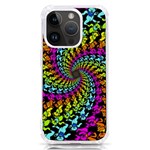 3d Grateful Dead 90 s Neon Dancing Bears iPhone 14 Pro TPU UV Print Case Front