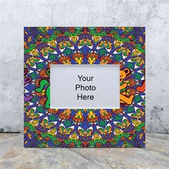 Dead Dancing Bears Grateful Dead Pattern White Box Photo Frame 4  X 6  by Grandong