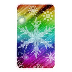 Christmas-snowflake-background Memory Card Reader (rectangular) by Grandong