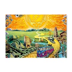 Grateful Dead Golden Road Crystal Sticker (a4) by Bedest