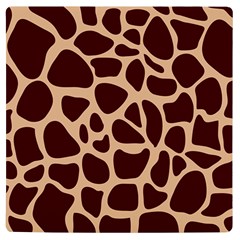 Animal Print Girraf Patterns Uv Print Square Tile Coaster  by Ket1n9