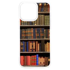 Library Book Iphone 15 Plus Tpu Uv Print Case by Perong