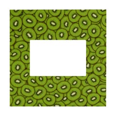 Kiwi Fruit Pattern Green Background White Box Photo Frame 4  X 6  by Paksenen