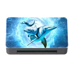 Dolphin Blue Sea Fantasy Memory Card Reader With Cf by Maspions