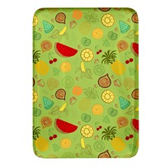 Art Fruits Pattern Rectangular Glass Fridge Magnet (4 Pack) by Maspions