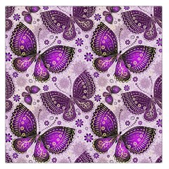 Butterflies Butterfly Insect Animal Nature Square Satin Scarf (36  X 36 ) by Maspions