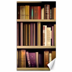 Books Bookshelves Office Fantasy Background Artwork Book Cover Apothecary Book Nook Literature Libra Canvas 40  X 72  by Posterlux