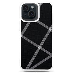 Stripes, Zigzag, Surface, Pattern, Iphone 15 Plus Tpu Uv Print Case by kyorashop23