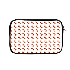 Kawaii Pumpkin Patt White Apple Macbook Pro 13  Zipper Case by snowwhitegirl