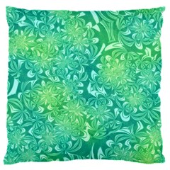 Retro Flower Pattern Design Batik 16  Baby Flannel Cushion Case (two Sides) by Posterlux