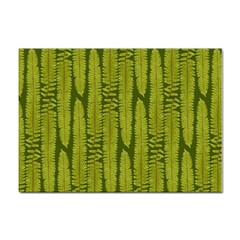 Fern Texture Nature Leaves Sticker A4 (10 Pack) by Posterlux