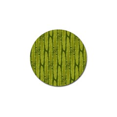 Fern Texture Nature Leaves Golf Ball Marker by Posterlux