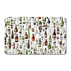 Bottle Chic Print Patterns Magnet (rectangular) by BellaVistaTshirt02