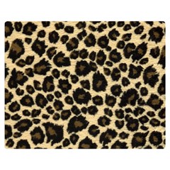 Jaguar Skin Texture, Jaguar Wool Texture, Yellow Premium Plush Fleece Blanket (medium) by kyorashop23