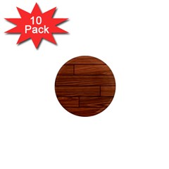 Seamless Wooden Planks Brown Wooden Background 1  Mini Magnet (10 Pack)  by kyorashop23