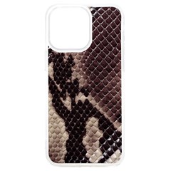 Snake Skin, Reptile Skin, Snake Skin Textures, Brown Snake Iphone 15 Pro Max Tpu Uv Print Case by kyorashop23