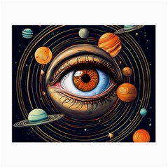 Eye Of The Universe (ai) Small Glasses Cloth by dflcprintsclothing