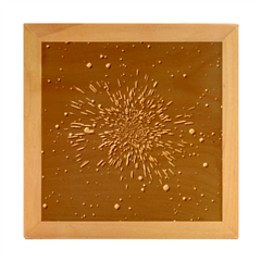 Star Universe Space Starry Sky Wood Photo Frame Cube by anzea