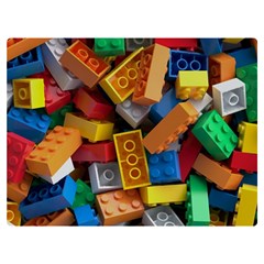 Lego, Toy Block, Colorfulness Premium Plush Fleece Blanket (extra Small) by kyorashop23